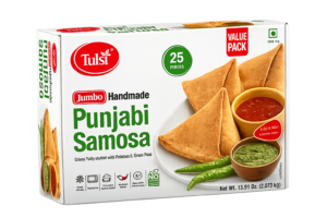 handmade punjabi samosas