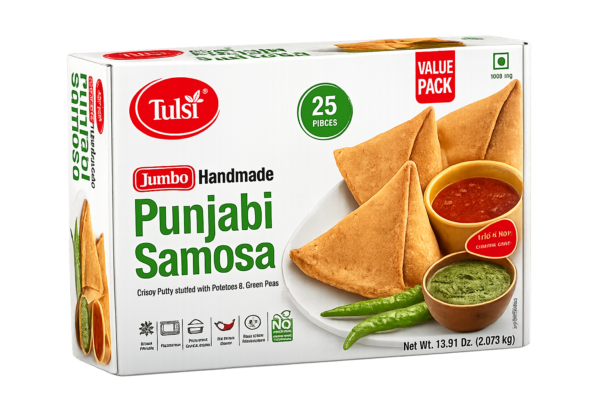 handmade punjabi samosas